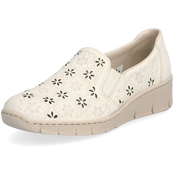 Dámske mokasíny RIEKER 53757-60 béžová S4 56456648