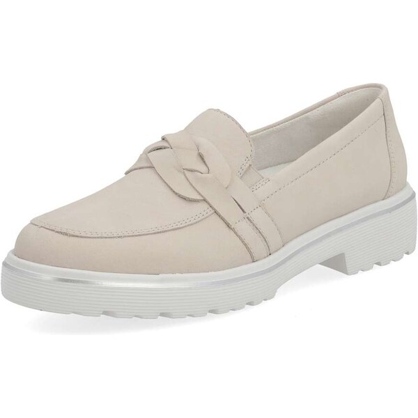 RIEKER Dámske mokasíny REMONTE D1H01-40 béžová S4 49013840