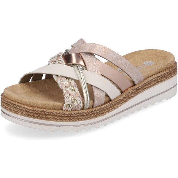 RIEKER Dámske šľapky REMONTE D0Q50-31 ružová S4 37520666