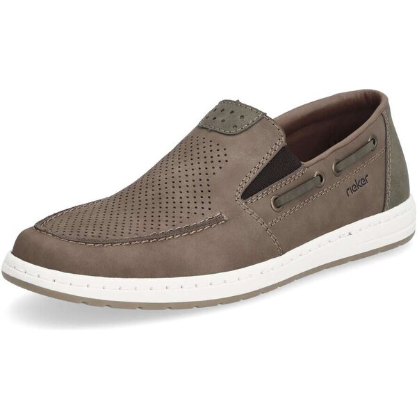 Pánske mokasíny RIEKER 18266-26 hnedá S4 49189821