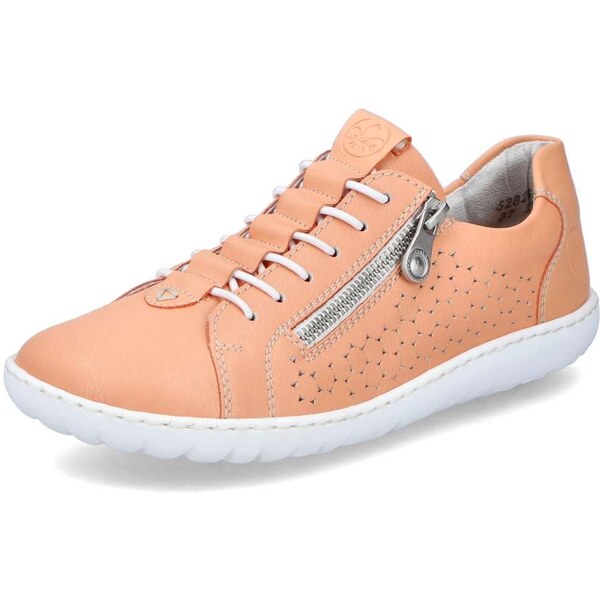 Dámske poltopánky RIEKER 52826-38 oranžová S4 49282420