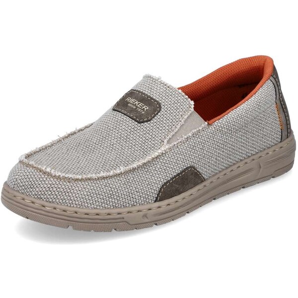 Pánske mokasíny RIEKER 08651-62 béžová S4 50522855