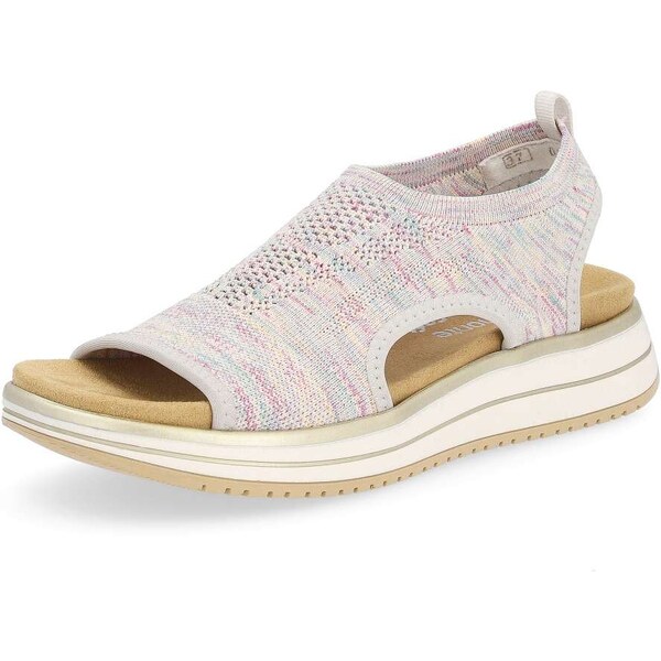 RIEKER Dámske sandále REMONTE D1J52-90 béžová S4 55393453