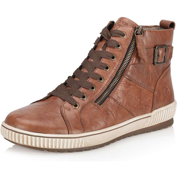 RIEKER Dámska členková obuv REMONTE D0777-22 hnedá W4 47931870