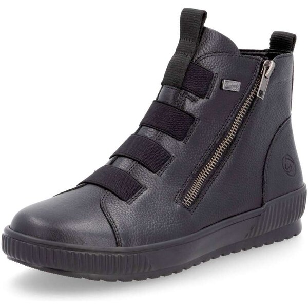 RIEKER Dámska členková obuv REMONTE D0779-00 čierna W4 55294022