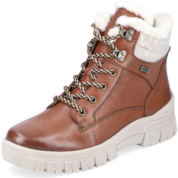 RIEKER Dámska členková obuv REMONTE D0E71-24 hnedá W5 64354977