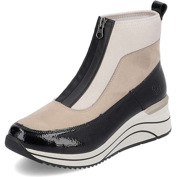 RIEKER Dámska členková obuv REMONTE D0T71-60 béžová W4 44428504