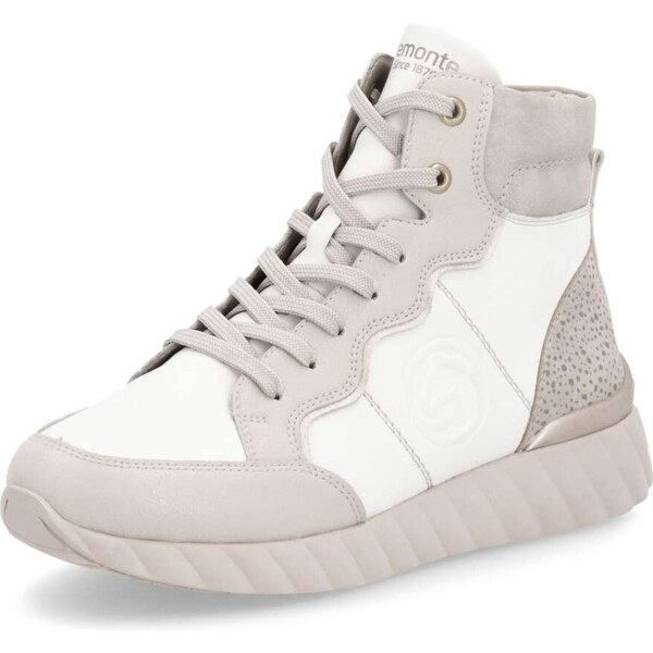 RIEKER Dámska členková obuv REMONTE D5984-60 béžová W4 55294068