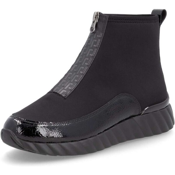 RIEKER Dámska členková obuv REMONTE D5983-03 čierna W4 55294067