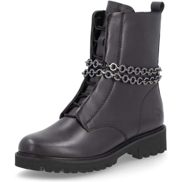 RIEKER Dámska členková obuv REMONTE D8665-00 čierna W4 55294077