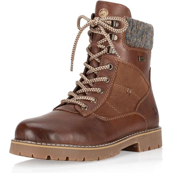 RIEKER Dámska členková obuv REMONTE D9378-22 hnedá W5 44428549