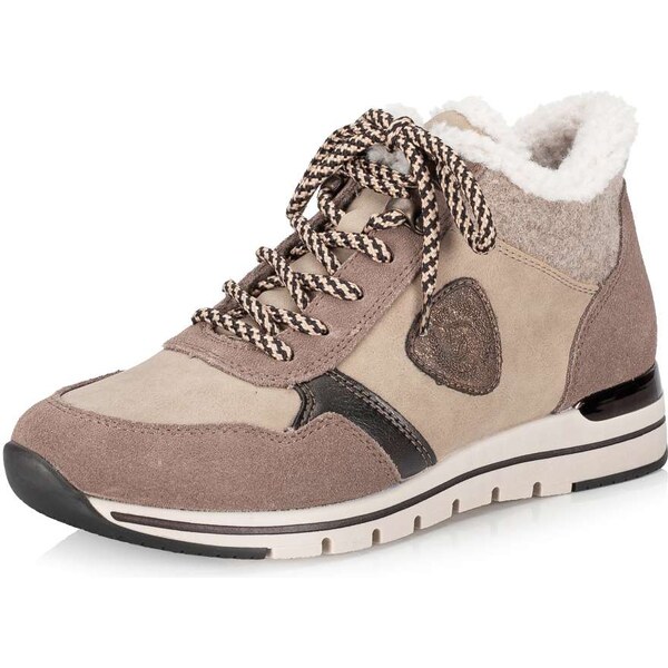 RIEKER Dámska členková obuv REMONTE R6774-64 béžová W4 56638795