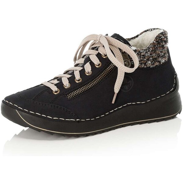 Dámska členková obuv RIEKER 51523-14 modrá W5 26759453