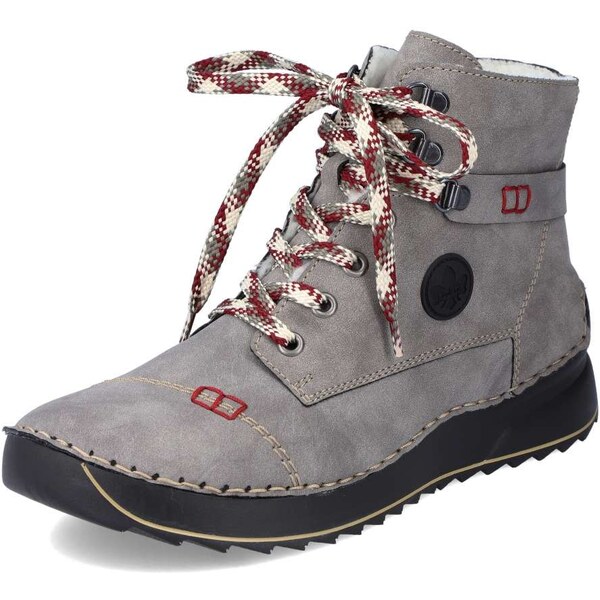 Dámska členková obuv RIEKER 51544-64 sivá W5 64354989