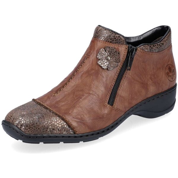 Dámska členková obuv RIEKER 58388-22 hnedá W4 34572501