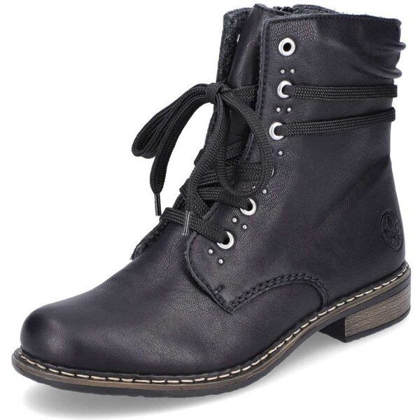 Dámska členková obuv RIEKER 71218-00 čierna W4 15563749