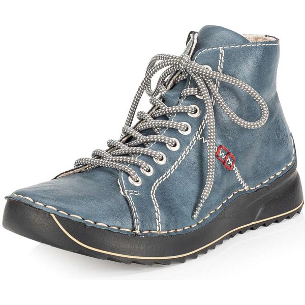 Dámska členková obuv RIEKER 71510-14 modrá W5 28062046