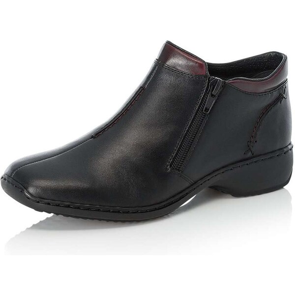 Dámska členková obuv RIEKER L3882-00 čierna W5 44432840