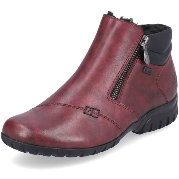 Dámska členková obuv RIEKER L4655-35 červená W5 44681512