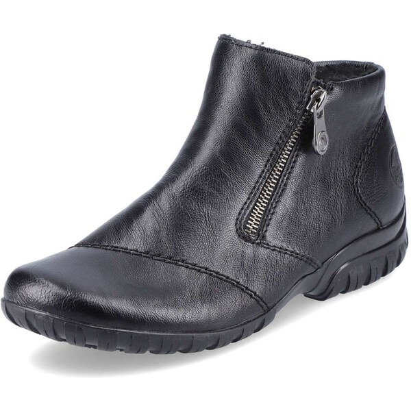 Dámska členková obuv RIEKER L4663-01 čierna W5 64355002