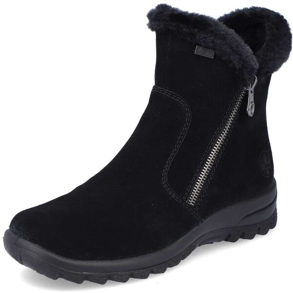 Dámska členková obuv RIEKER L7162-00 čierna W5 64355004