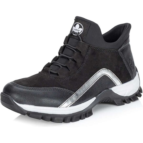 Dámska členková obuv RIEKER M9883-00 čierna W5 44433538