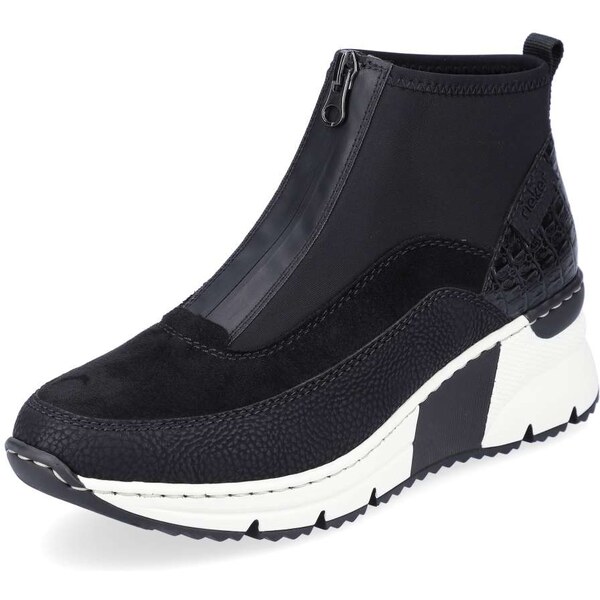 Dámska členková obuv RIEKER N6352-00 čierna W5 34776135