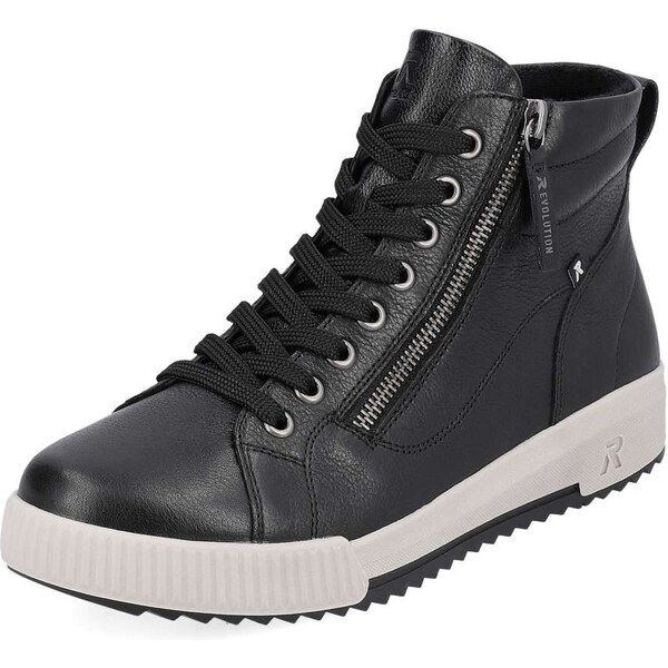 Dámska členková obuv RIEKER W0164-00 čierna W5 44428663