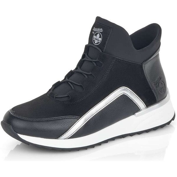 Dámska členková obuv RIEKER X8083-00 čierna W4 18765668