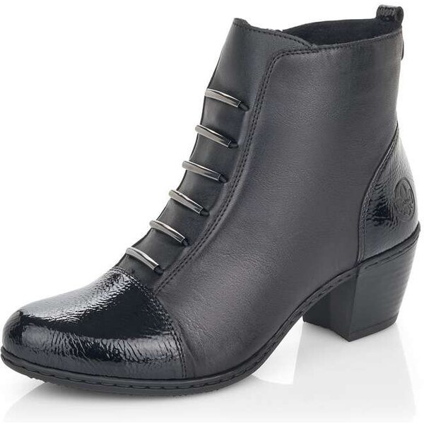 Dámska členková obuv RIEKER Y2162-00 čierna W4 18477577