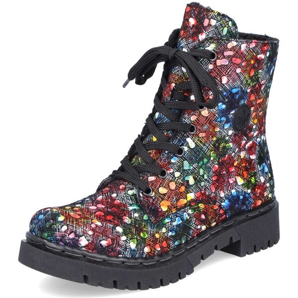 Dámska členková obuv RIEKER Y2440-90 čierna W4 35854988