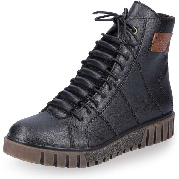 Dámska členková obuv RIEKER Y3421-00 čierna W5 50270068