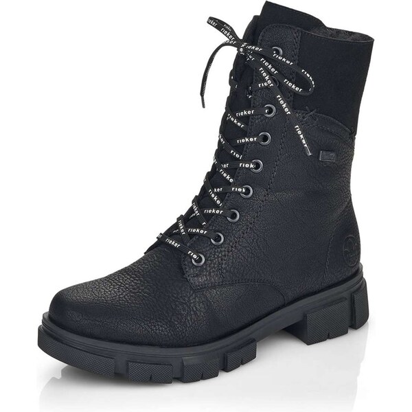 Dámska členková obuv RIEKER Y7128-00 čierna W5 25934660