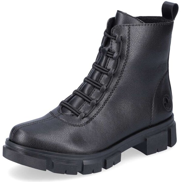 Dámska členková obuv RIEKER Y7150-00 čierna W5 34991517