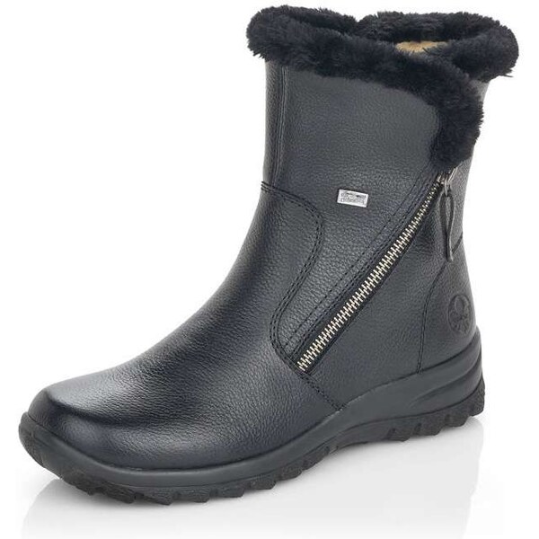 Dámska členková obuv RIEKER Z7181-00 čierna W4 18468003