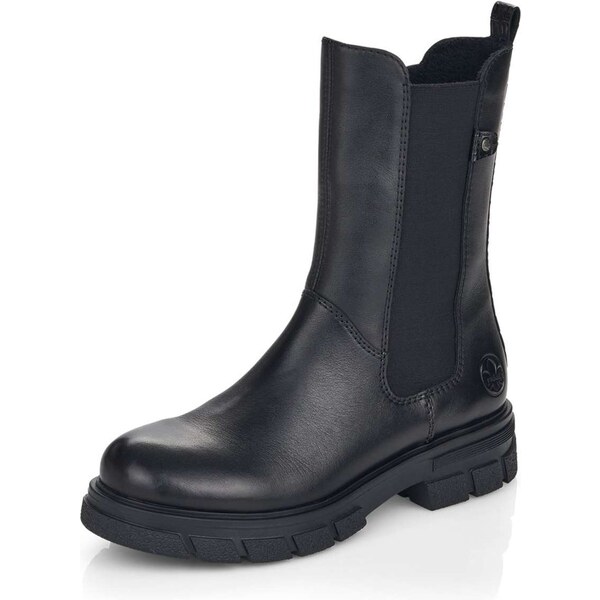 Dámska členková obuv RIEKER Z9180-01 čierna W5 64355027