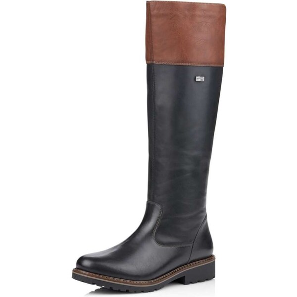 RIEKER Dámske čižmy REMONTE R6581-02 čierna W4 15563396