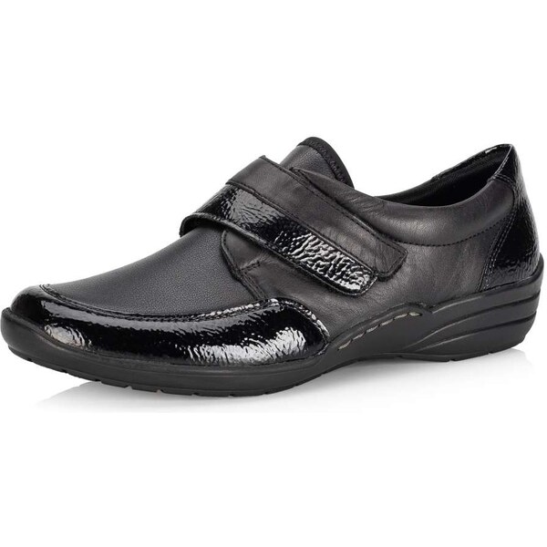 RIEKER Dámske poltopánky REMONTE R7600-04 čierna W5 44428769