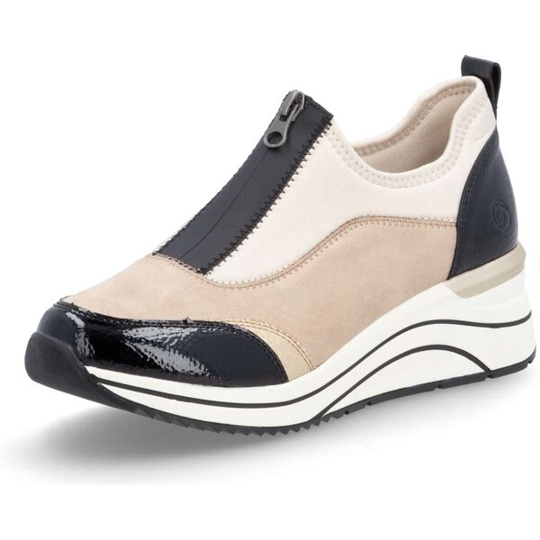 RIEKER Dámske tenisky REMONTE D0T08-60 béžová W5 55294245