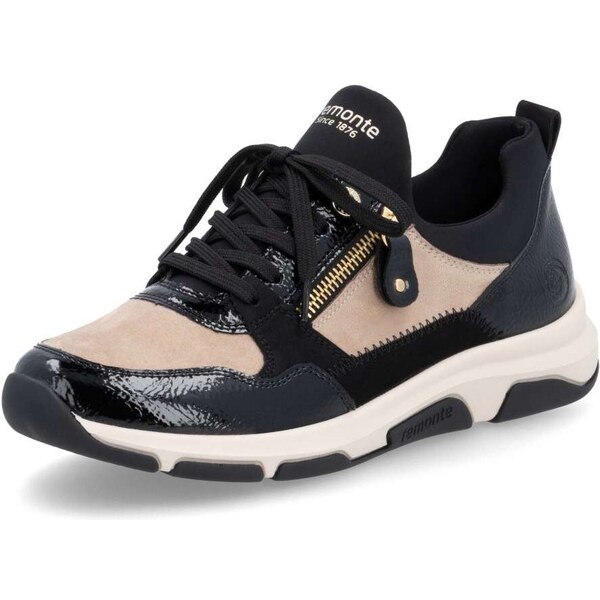 RIEKER Dámske tenisky REMONTE D1S02-04 čierna W5 55294265