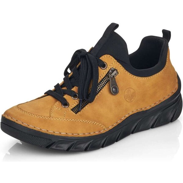 Dámske tenisky RIEKER 55073-68 žltá W5 34007466