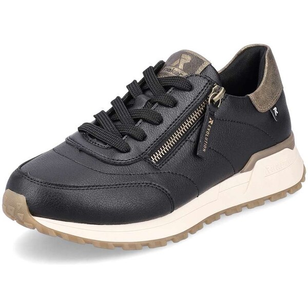 Dámske tenisky RIEKER REVOLUTION W0604-00 čierna W4 44428861