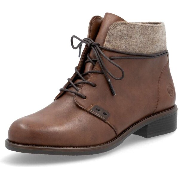 RIEKER Dámska členková obuv REMONTE D0F78-22 hnedá W4 55294028