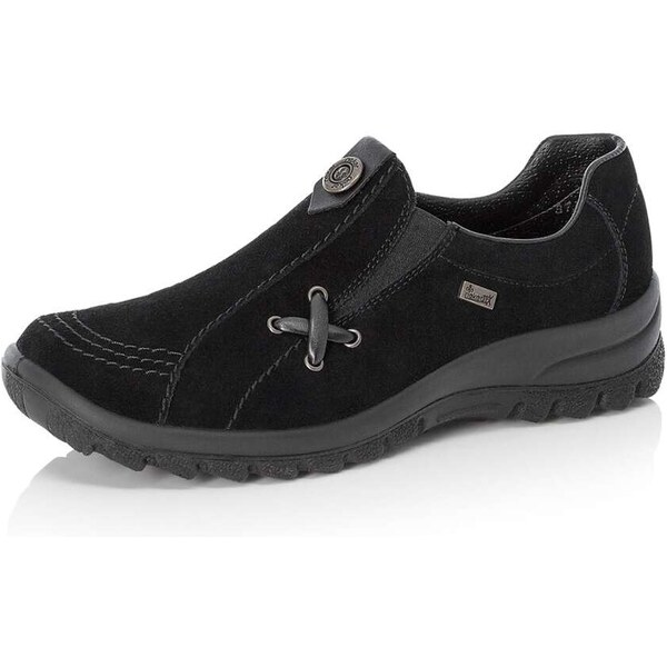 Dámske mokasíny RIEKER L7171-00 čierna W5 15563910