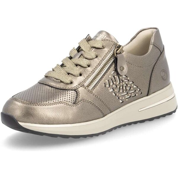 RIEKER Dámske tenisky REMONTE D1G00-90 zlatá W4 55294257