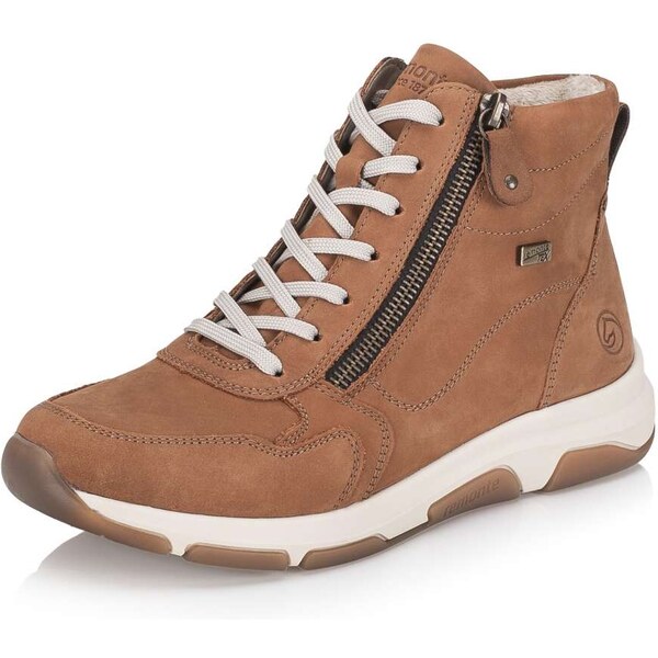 RIEKER Dámska členková obuv REMONTE D1S71-22 hnedá W4 55440642