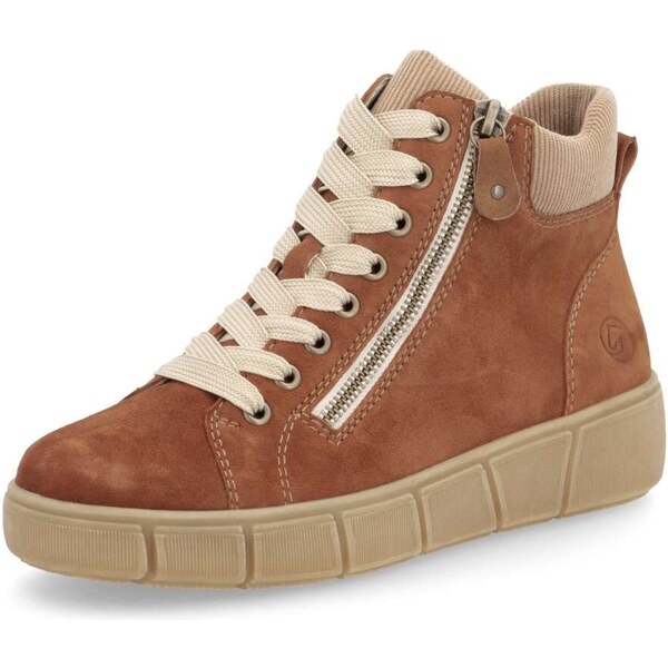 RIEKER Dámska členková obuv REMONTE D1T70-22 hnedá W4 55512852