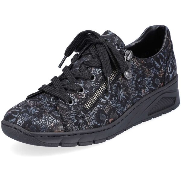 Dámske tenisky RIEKER N3302-90 čierna W4 33274364