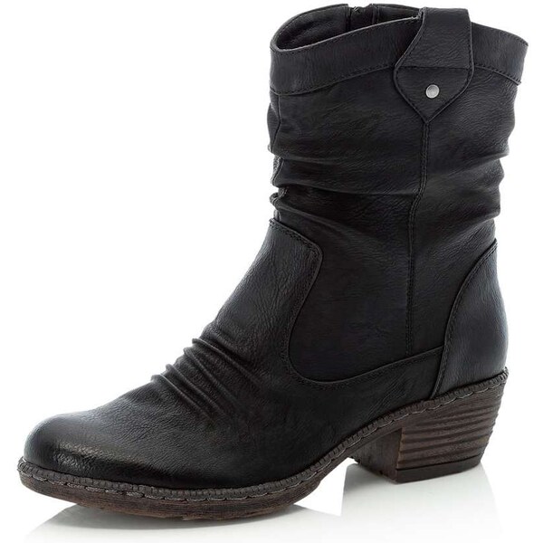 Dámska členková obuv RIEKER 93770-01 čierna W5 15563812