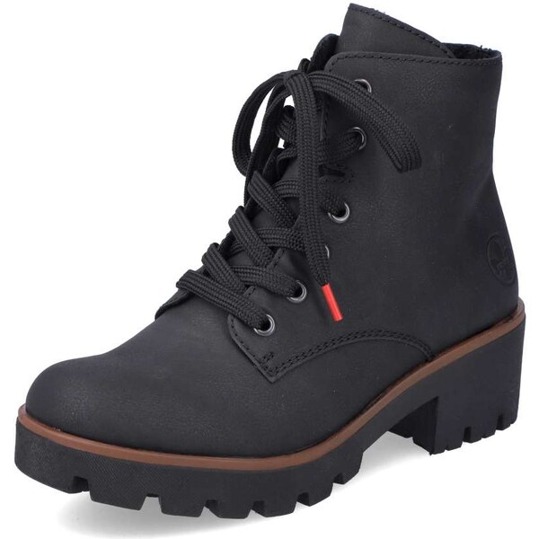 Dámska členková obuv RIEKER 79240-00 čierna W5 35980858